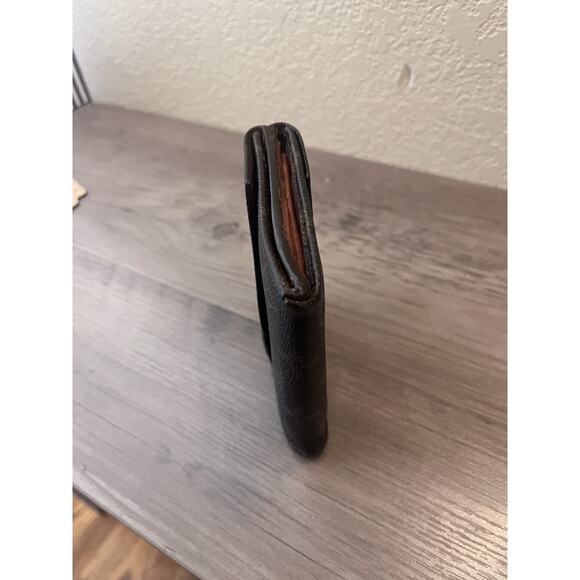 Authentic Chloé Black Leather Wallet on Chain – Crossbody WOC – Gold Chain Added - Picture 3 of 8